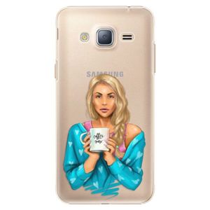 Plastové puzdro iSaprio - Coffe Now - Blond - Samsung Galaxy J3 2016 vyobraziť