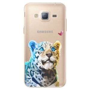 Plastové puzdro iSaprio - Leopard With Butterfly - Samsung Galaxy J3 2016 vyobraziť