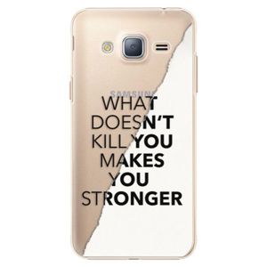 Plastové puzdro iSaprio - Makes You Stronger - Samsung Galaxy J3 2016 vyobraziť