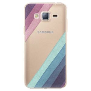 Plastové puzdro iSaprio - Glitter Stripes 01 - Samsung Galaxy J3 2016 vyobraziť