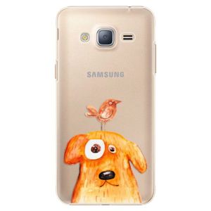 Plastové puzdro iSaprio - Dog And Bird - Samsung Galaxy J3 2016 vyobraziť
