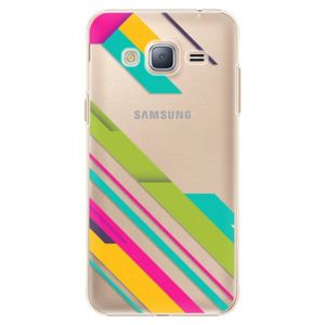 Plastové puzdro iSaprio - Color Stripes 03 - Samsung Galaxy J3 2016 vyobraziť
