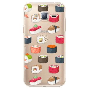 Plastové puzdro iSaprio - Sushi Pattern - Samsung Galaxy J3 2016 vyobraziť
