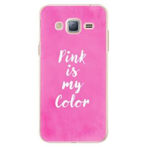 Plastové puzdro iSaprio - Pink is my color - Samsung Galaxy J3 2016 vyobraziť