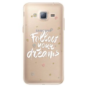 Plastové puzdro iSaprio - Follow Your Dreams - white - Samsung Galaxy J3 2016 vyobraziť