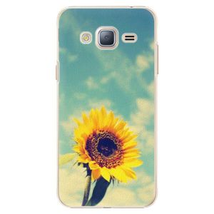 Plastové puzdro iSaprio - Sunflower 01 - Samsung Galaxy J3 2016 vyobraziť