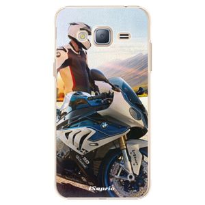Plastové puzdro iSaprio - Motorcycle 10 - Samsung Galaxy J3 2016 vyobraziť