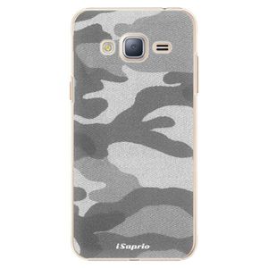 Plastové puzdro iSaprio - Gray Camuflage 02 - Samsung Galaxy J3 2016 vyobraziť