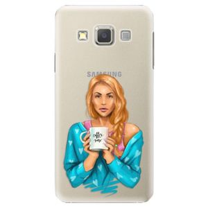 Plastové puzdro iSaprio - Coffe Now - Redhead - Samsung Galaxy A7 vyobraziť