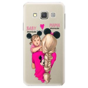 Plastové puzdro iSaprio - Mama Mouse Blond and Girl - Samsung Galaxy A7 vyobraziť