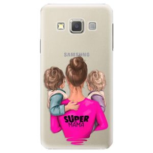 Plastové puzdro iSaprio - Super Mama - Two Boys - Samsung Galaxy A7 vyobraziť