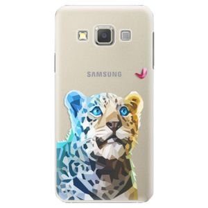 Plastové puzdro iSaprio - Leopard With Butterfly - Samsung Galaxy A7 vyobraziť