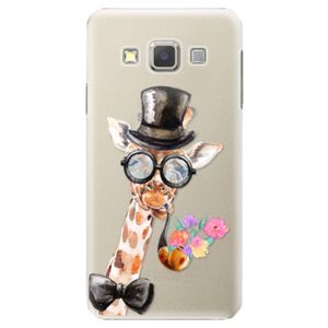 Plastové puzdro iSaprio - Sir Giraffe - Samsung Galaxy A7 vyobraziť