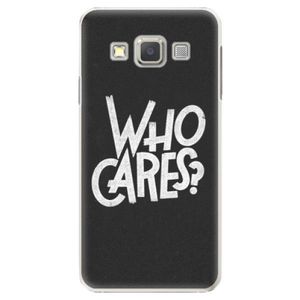 Plastové puzdro iSaprio - Who Cares - Samsung Galaxy A7 vyobraziť