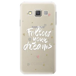Plastové puzdro iSaprio - Follow Your Dreams - white - Samsung Galaxy A7 vyobraziť