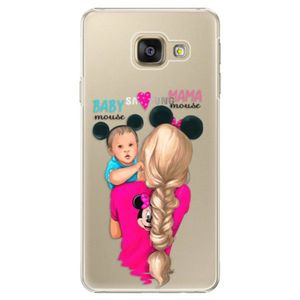 Plastové puzdro iSaprio - Mama Mouse Blonde and Boy - Samsung Galaxy A5 2016 vyobraziť