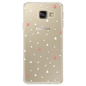 Plastové puzdro iSaprio - Abstract Triangles 02 - white - Samsung Galaxy A5 2016 vyobraziť