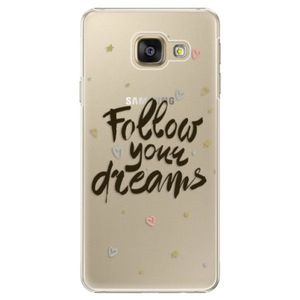 Plastové puzdro iSaprio - Follow Your Dreams - black - Samsung Galaxy A5 2016 vyobraziť