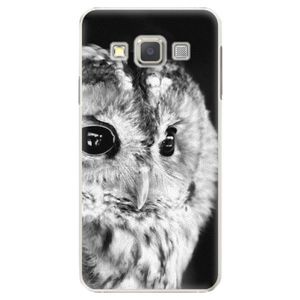 Plastové puzdro iSaprio - BW Owl - Samsung Galaxy A5 vyobraziť