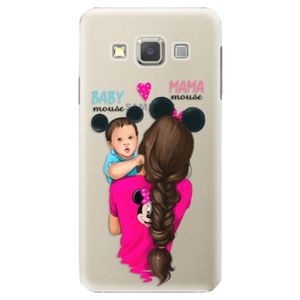 Plastové puzdro iSaprio - Mama Mouse Brunette and Boy - Samsung Galaxy A5 vyobraziť