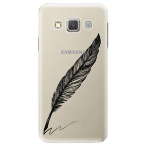 Plastové puzdro iSaprio - Writing By Feather - black - Samsung Galaxy A5 vyobraziť