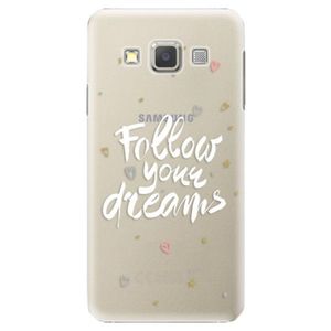 Plastové puzdro iSaprio - Follow Your Dreams - white - Samsung Galaxy A5 vyobraziť