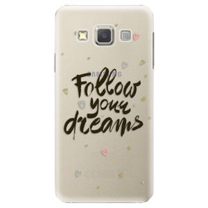 Plastové puzdro iSaprio - Follow Your Dreams - black - Samsung Galaxy A5 vyobraziť