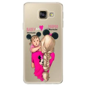 Plastové puzdro iSaprio - Mama Mouse Blond and Girl - Samsung Galaxy A3 2016 vyobraziť