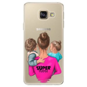 Plastové puzdro iSaprio - Super Mama - Boy and Girl - Samsung Galaxy A3 2016 vyobraziť