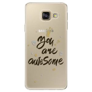 Plastové puzdro iSaprio - You Are Awesome - black - Samsung Galaxy A3 2016 vyobraziť