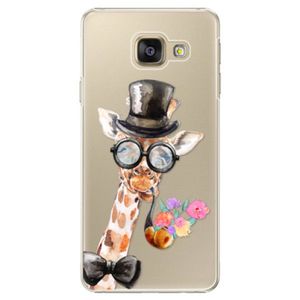 Plastové puzdro iSaprio - Sir Giraffe - Samsung Galaxy A3 2016 vyobraziť