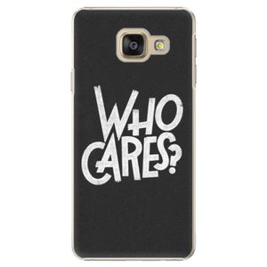 Plastové puzdro iSaprio - Who Cares - Samsung Galaxy A3 2016 vyobraziť