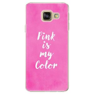 Plastové puzdro iSaprio - Pink is my color - Samsung Galaxy A3 2016 vyobraziť