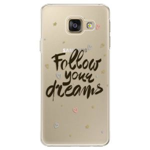 Plastové puzdro iSaprio - Follow Your Dreams - black - Samsung Galaxy A3 2016 vyobraziť