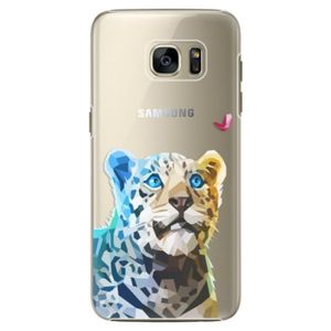 Plastové puzdro iSaprio - Leopard With Butterfly - Samsung Galaxy S7 Edge vyobraziť