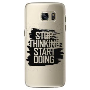 Plastové puzdro iSaprio - Start Doing - black - Samsung Galaxy S7 Edge vyobraziť