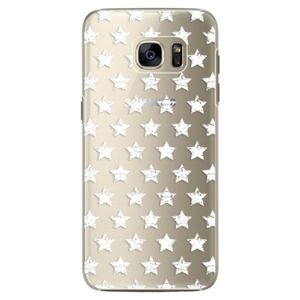 Plastové puzdro iSaprio - Stars Pattern - white - Samsung Galaxy S7 Edge vyobraziť