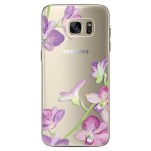 Plastové puzdro iSaprio - Purple Orchid - Samsung Galaxy S7 Edge vyobraziť