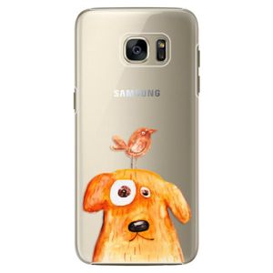 Plastové puzdro iSaprio - Dog And Bird - Samsung Galaxy S7 Edge vyobraziť