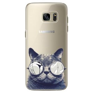 Plastové puzdro iSaprio - Crazy Cat 01 - Samsung Galaxy S7 Edge vyobraziť
