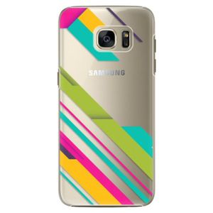 Plastové puzdro iSaprio - Color Stripes 03 - Samsung Galaxy S7 Edge vyobraziť