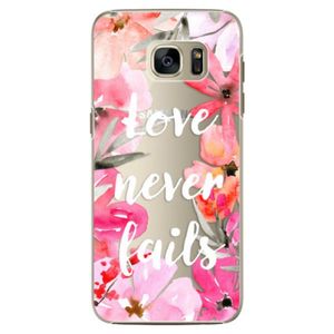 Plastové puzdro iSaprio - Love Never Fails - Samsung Galaxy S7 Edge vyobraziť