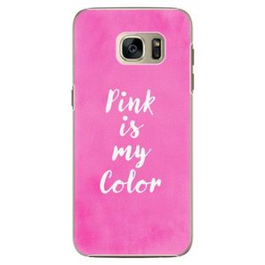 Plastové puzdro iSaprio - Pink is my color - Samsung Galaxy S7 Edge vyobraziť