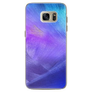 Plastové puzdro iSaprio - Purple Feathers - Samsung Galaxy S7 Edge vyobraziť