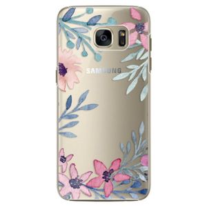 Plastové puzdro iSaprio - Leaves and Flowers - Samsung Galaxy S7 vyobraziť