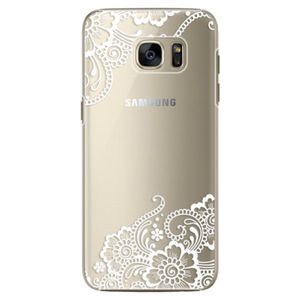 Plastové puzdro iSaprio - White Lace 02 - Samsung Galaxy S7 vyobraziť