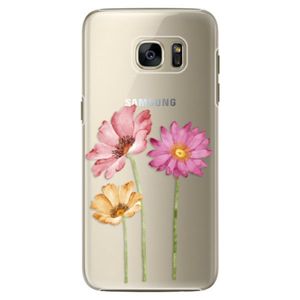 Plastové puzdro iSaprio - Three Flowers - Samsung Galaxy S7 vyobraziť