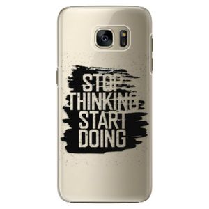Plastové puzdro iSaprio - Start Doing - black - Samsung Galaxy S7 vyobraziť