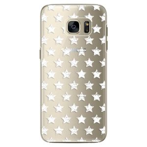 Plastové puzdro iSaprio - Stars Pattern - white - Samsung Galaxy S7 vyobraziť