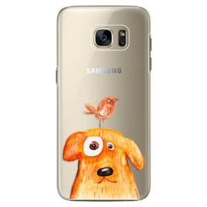 Plastové puzdro iSaprio - Dog And Bird - Samsung Galaxy S7 vyobraziť